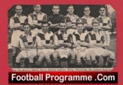  Bristol Rovers Football Club Multi Autographed Signed 1954 Football Programme .COM Football Programmes Memorabilia