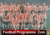  Stoke City Football Club Multi Autographed Signed 1970s Football Programme .COM Football Programmes Memorabilia