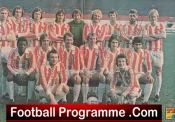 Stoke City Football Club Multi Autographed Signed 1970s