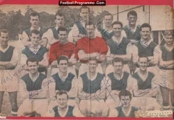  ✅Manchester City Football Club Multi Autographed Signed 1954 1955 Manchester City Football Club Multi Autographed Signed 1954 1955 Football Programme .COM Football Programmes Memorabilia Football Programme .COM Football Programmes Memorabilia
