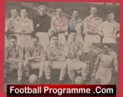 Manchester City Football Club Multi Autographed Signed 1954 1955