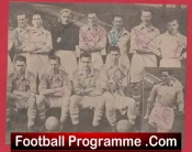 Manchester City Football Club Multi Autographed Signed 1954 1955