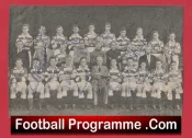 Reading Football Club Multi Autographed Signed 1951 1952