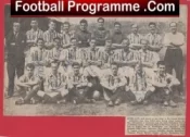 Stoke City Football Club Multi Autographed Signed 1956 1957