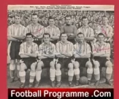 Sheffield Wednesday Football Club Multi Autographed Signed 1959 1960