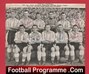 Sheffield Wednesday Football Club Multi Autographed Signed 1959 1960