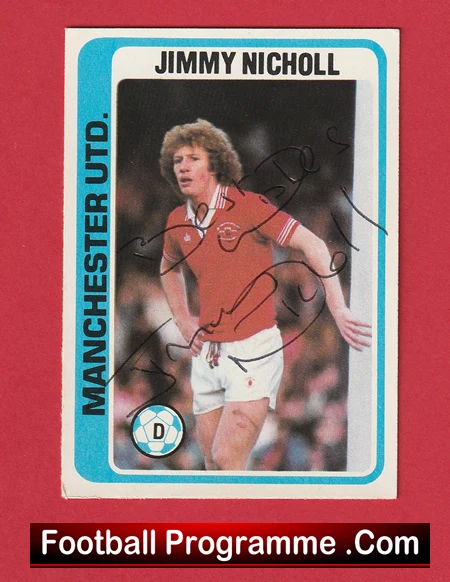  ✅Manchester United Alex Forsyth Autograph Signed Football Card Man Utd Manchester United Alex Forsyth Autograph Signed Football Card Man Utd Football Programme .COM Football Programmes Memorabilia Football Programme .COM Football Programmes Memorabilia