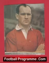 Manchester United Johnny Carey Autographed Signed Picture Man Utd 1940’s