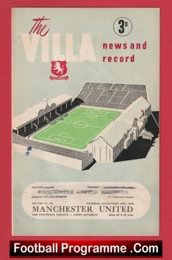  ✅Blackpool v Manchester United 1955 – Man United Blackpool v Manchester United 1955 Man United Football Programme .COM Football Programmes Memorabilia Football Programme .COM Football Programmes Memorabilia