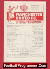 Manchester United v Manchester City 1984 – Youth Cup Semi Final
