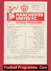 Manchester United v Manchester City 1984 – Youth Cup Semi Final