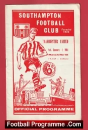 Southampton v Manchester United 1964 – FA Cup 2nd Date