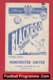 Blackpool v Manchester United 1955 – Man United