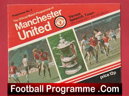 Manchester United v Ipswich Town 1977 - Image 2