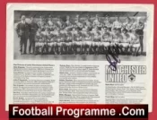 Manchester United Multi Signed Squad Team Picture Autographed 1960s