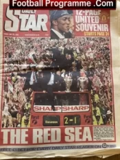 Daily Star News Paper Treble Season Victory 1999