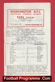Workington v Gainsborough Trinity 1978
