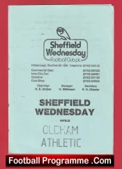 Sheffield Wednesday v Oldham Athletic 1986 – Reserves Match