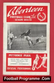 Aberdeen v Dunfermline Athletic 1965 – Alex Ferguson Player
