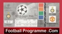 Inter Milan v Manchester United 1999 – Treble Season Football Ticket