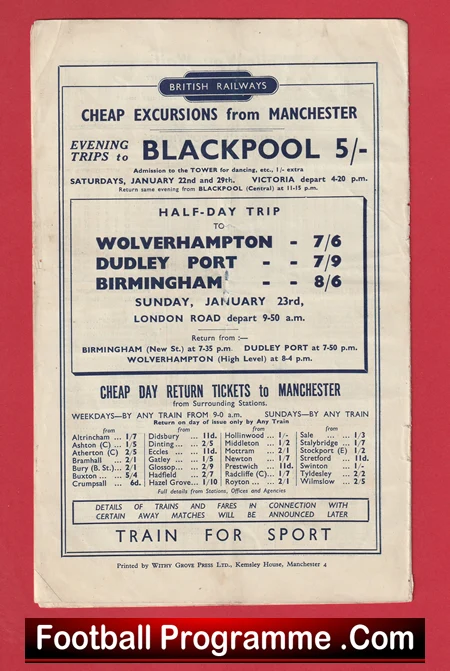 Manchester City v Charlton Athletic 1949 - 1940s - Image 4