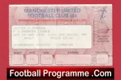 Manchester United v Arsenal 1993 – Ticket 1st Premier League Champions