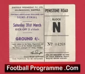 Manchester United v Tottenham 1962 – FA Cup Semi Final