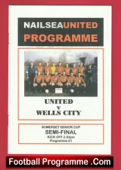 Nailsea United v Wells City 1990s ? – Somerset Senior Cup Semi Final