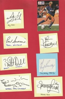Southend United Football Club Multi Autographed Signed 1990s - football programme
