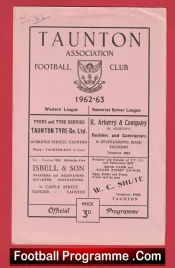 Taunton v Weymouth 1962