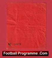 Oldham Athletic v Manchester United 1990 – Ticket