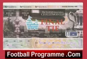 Manchester United v Newcastle United 1999 – Cup Final Ticket Treble Not Issued