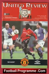 Manchester United v Tottenham 1999 – League Decider Treble Season