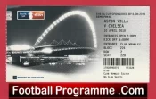 Aston Villa v Chelsea 2010 – Semi Final Ticket
