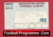 Aston Villa v Liverpool 1996 – FA Cup Semi Final Ticket OT