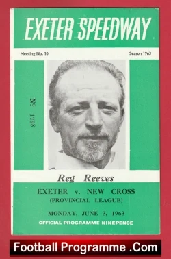  ✅Exeter Speedway Garage Trophy 1963 Exeter Speedway Garage Trophy 1963 Football Programme .COM Football Programmes Memorabilia Football Programme .COM Football Programmes Memorabilia