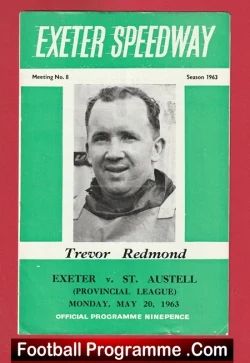  ✅Exeter Speedway Garage Trophy 1963 Exeter Speedway Garage Trophy 1963 Football Programme .COM Football Programmes Memorabilia Football Programme .COM Football Programmes Memorabilia