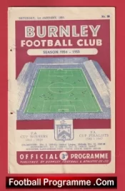 Burnley v Manchester City 1955