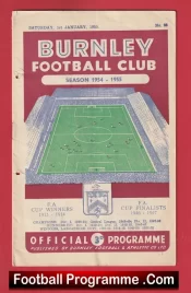 Burnley v Manchester City 1955