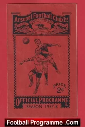 Arsenal v Brentford 1938 – 1930s Football Programmes