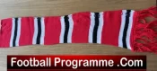 Manchester United Old Football Scarf – 13 – Red and Black