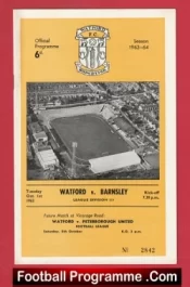Watford v Barnsley 1963