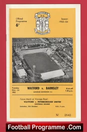 Watford v Barnsley 1963