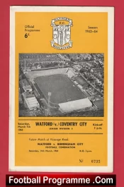 Watford v Coventry City 1964