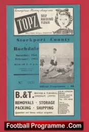 Stockport County v Rochdale 1964