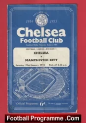 Chelsea v Manchester City 1955 – 54/55 League Champions Season