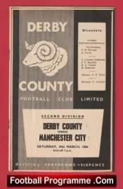 Derby County v Manchester City 1966 – Colin Bell Debut First Match