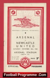 Arsenal v Newcastle United 1948 – 1940s
