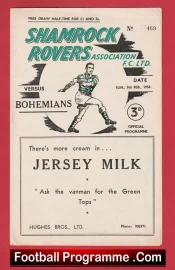 Shamrock Rovers v Bohemian 1958 – Munich Disaster Tribute