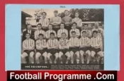 Southampton Football Club Multi Autographed Signed 1960
